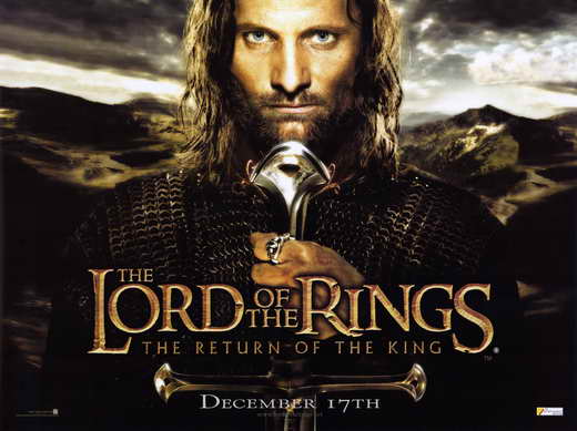 Lord of the Rings: The Return of the King Movie Poster Print