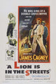 A Lion Is in the Streets Movie Poster Print showcasing classic film art.