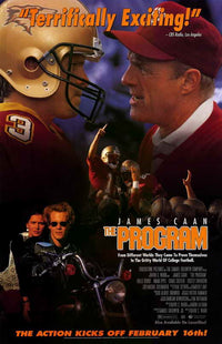 The Program movie poster print featuring dramatic artwork.