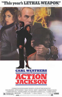 Action Jackson Movie Poster Print showcasing vibrant colors and classic movie art.