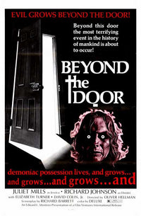 Beyond the Door Movie Poster Print showcasing suspenseful artwork.
