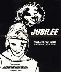 Jubilee Movie Poster Print showcasing vibrant colors and iconic imagery.