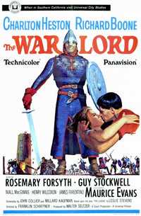 The War Lord Movie Poster Print showcasing cinematic art.