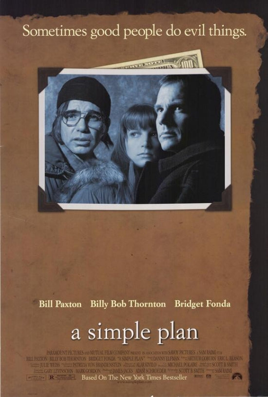 A Simple Plan Movie Poster Print showcasing cinematic art.
