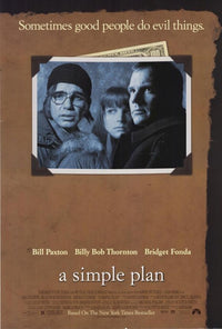 A Simple Plan Movie Poster Print showcasing cinematic art.