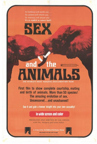 Sex and the Animals Movie Poster Print showcasing whimsical artwork.