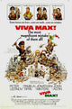 Viva Max Movie Poster Print showcasing classic film art.