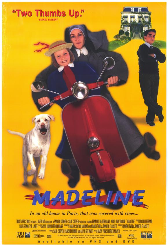 Madeline Movie Poster Print in vibrant colors, 11x17 size.