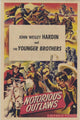 Notorious Outlaws Movie Poster Print showcasing classic cinema adventure.