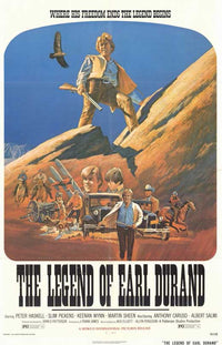 Legend of Earl Durand Movie Poster Print featuring vibrant artwork.