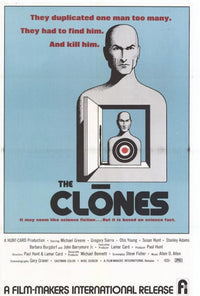 The Clones movie poster print showcasing vibrant design.