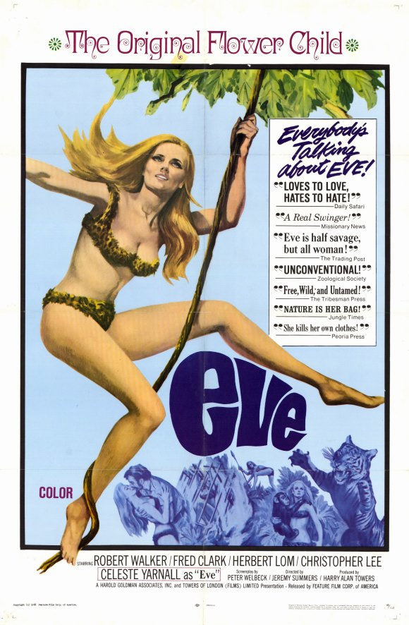 Eve Movie Poster Print showcasing vibrant cinematic art.