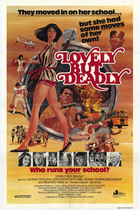 Lovely But Deadly Movie Poster - Eye-catching design for movie lovers