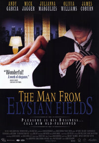 The Man from Elysian Fields Movie Poster Print showcasing vibrant colors and dramatic visuals.