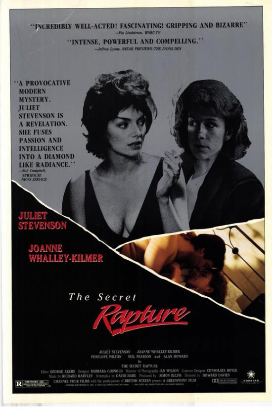 The Secret Rapture Movie Poster Print showcasing cinematic art.