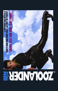 Zoolander Movie Poster Print featuring iconic comedy art.