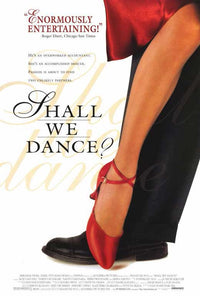 Shall We Dance? Movie Poster Print featuring vibrant dance imagery.