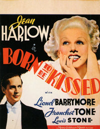 Born to Be Kissed Movie Poster Print showcasing vibrant colors and details.