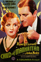 Child of Manhattan Movie Poster Print showcasing vibrant film imagery.
