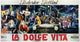 La Dolce Vita Movie Poster Print showcasing classic Italian cinema.