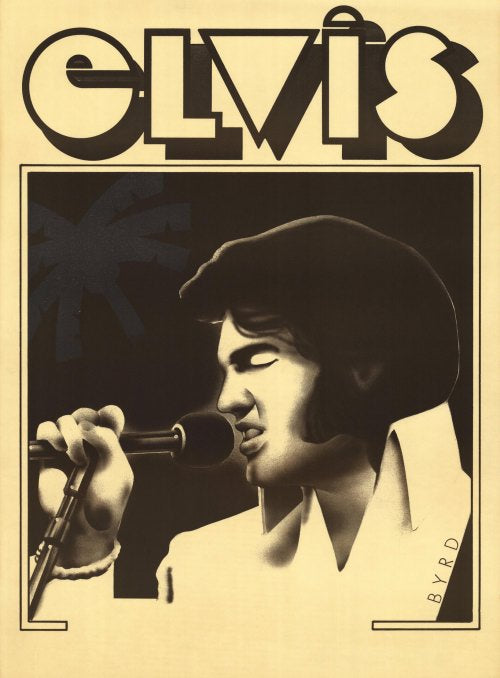 Elvis Presley Movie Poster Print showcasing the iconic rock legend