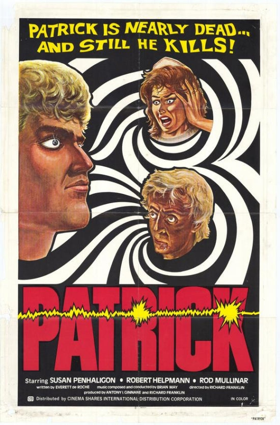Patrick Movie Poster Print featuring vibrant colors and iconic imagery.