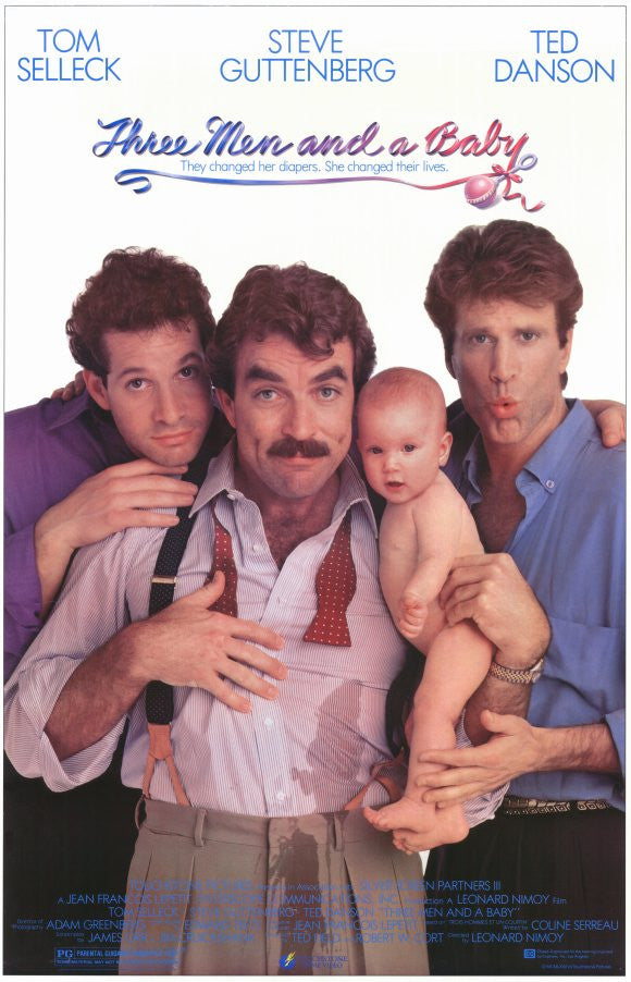 Three Men and a Baby Movie Poster Print (11x17) - Item #MOVGE5224