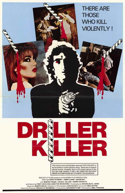 Driller Killer Movie Poster Print (11x17) | Pop Culture Graphics