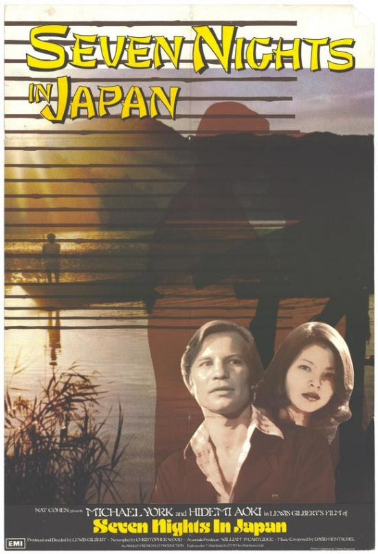 Seven Nights in Japan Movie Poster Print showcasing cinematic art.
