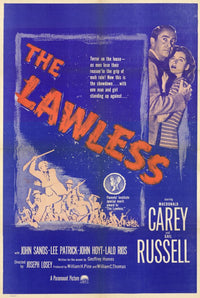 The Lawless Movie Poster Print showcasing vibrant artwork.
