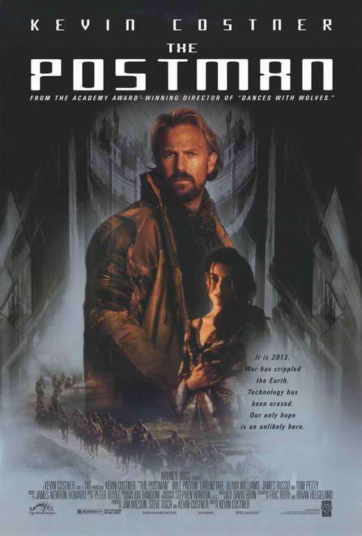 The Postman Movie Poster Print showcasing cinematic art.