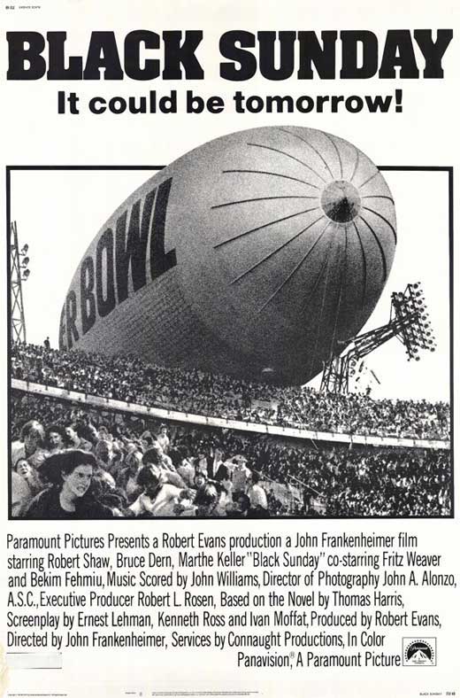 Black Sunday Movie Poster Print showcasing iconic film imagery.