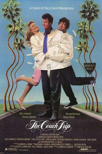 The Couch Trip Movie Poster Print, colorful design for movie lovers.