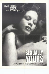Sexually Yours Movie Poster Print featuring romantic comedy theme.