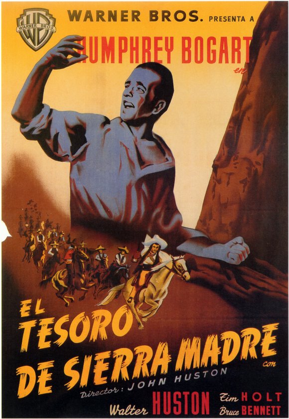 Treasure of the Sierra Madre Movie Poster Print showcasing iconic film imagery.