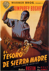 Treasure of the Sierra Madre Movie Poster Print showcasing iconic film imagery.