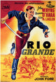 Rio Grande Movie Poster Print showcasing classic film artwork.