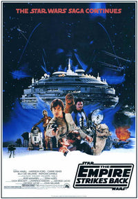 The Empire Strikes Back Movie Poster Print (11x17)