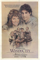 Windy City Movie Poster Print featuring Chicago's skyline