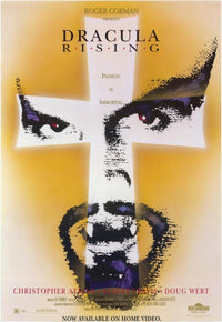 Dracula Rising Movie Poster Print featuring classic horror art.
