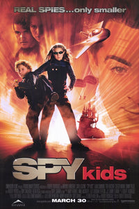 Spy Kids Movie Poster Print featuring vibrant artwork.