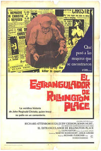 10 Rillington Place Movie Poster Print featuring iconic film imagery.