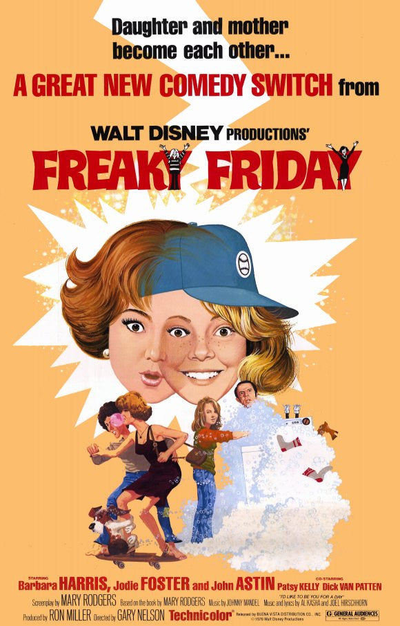 Freaky Friday Movie Poster Print - 11 x 17