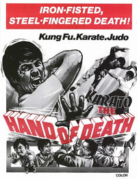 Karato - Hand of Death Movie Poster Print showcasing cinematic art.