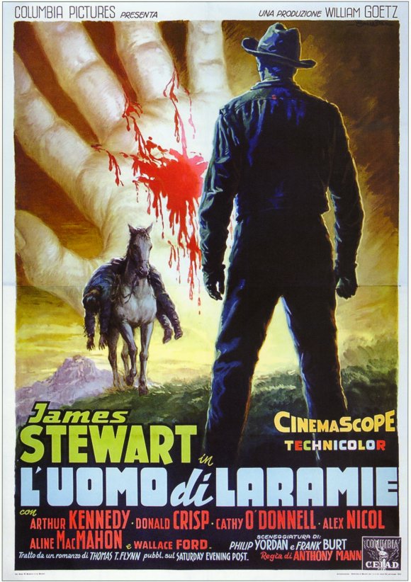 The Man from Laramie Movie Poster Print on premium paper.