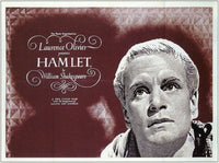 Hamlet Movie Poster Print showcasing the classic Shakespearean drama.