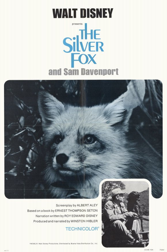 Silver Fox and Sam Davenport Movie Poster Print featuring vibrant visuals.