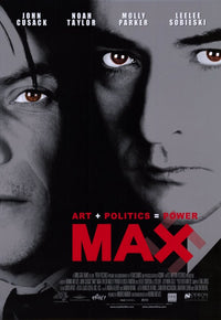 Max Movie Poster Print featuring vibrant imagery and cinematic theme.