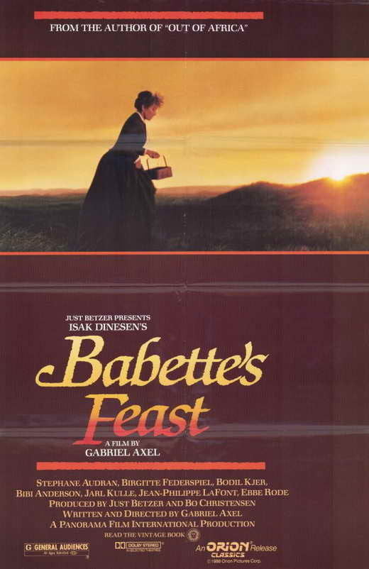 Babette's Feast Movie Poster Print (11x17) | Posterazzi