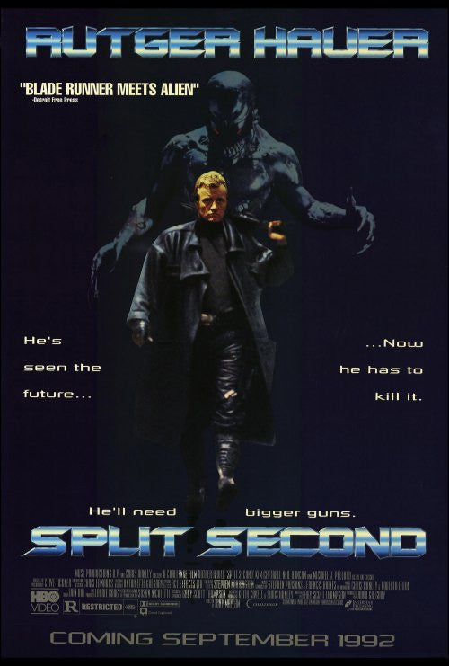 Split Second Movie Poster Print (11x17) | Posterazzi